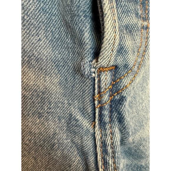 Levi’s Wedgie Icon Fit Distressed Denim Jeans Women’s Size 24 Medium Wash - Picture 11 of 11